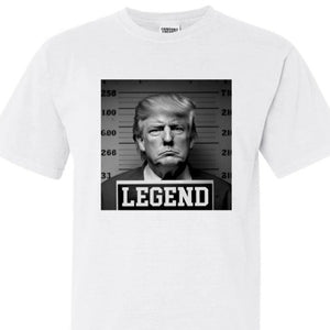 Old Row Trump Mugshot Legends Short Sleeve Shirt