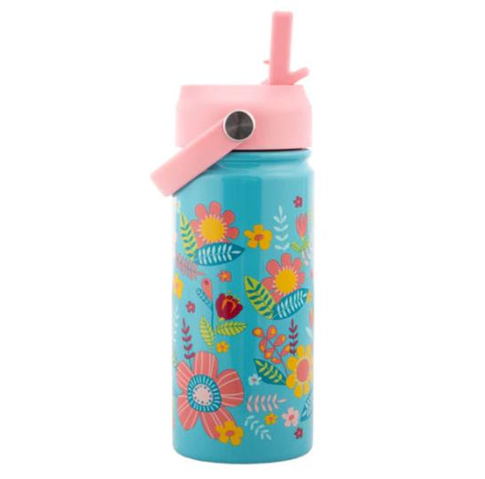 Insulated Stainless Steel Water Bottle Floral