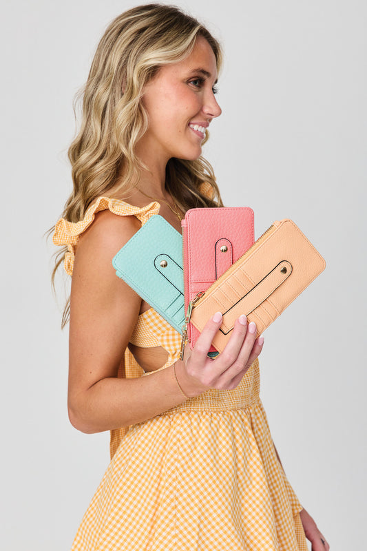 Saige Slim Card Holder Wallet