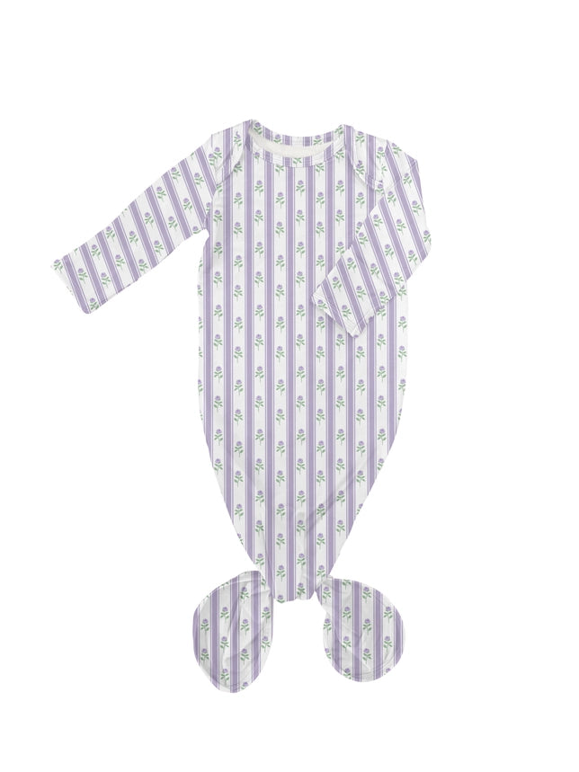 Lilac Ribbons- Knotted Gown