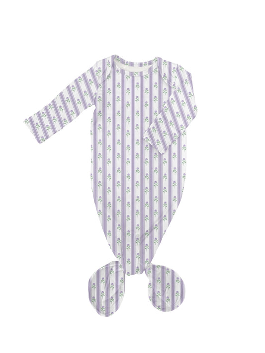 Lilac Ribbons- Knotted Gown