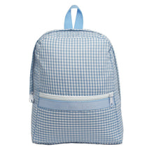 Load image into Gallery viewer, Oh Mint! Gingham Backpack- Large