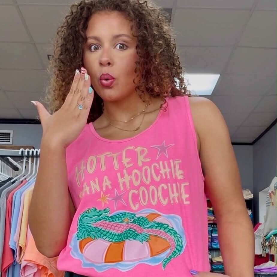 Hoochie Coochie Pink Tee or Tank