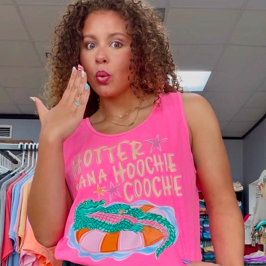 Hoochie Coochie Pink Tee or Tank