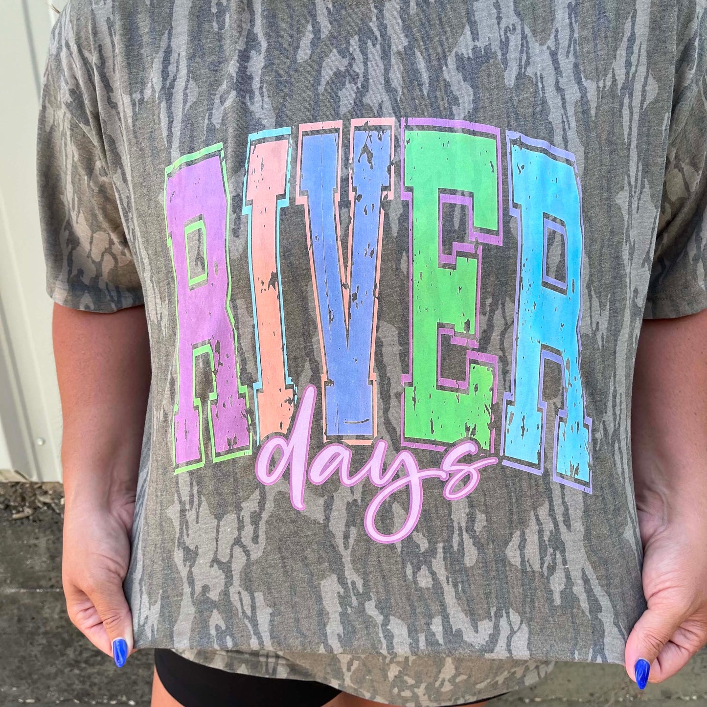River Days Camo Short Sleeve