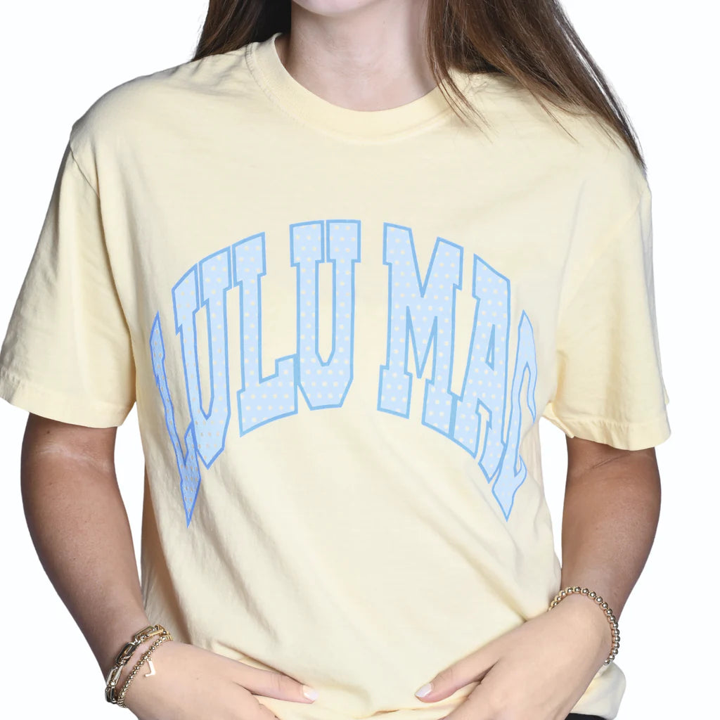 Lulu Mac T-Shirt Polka Dot Butter
