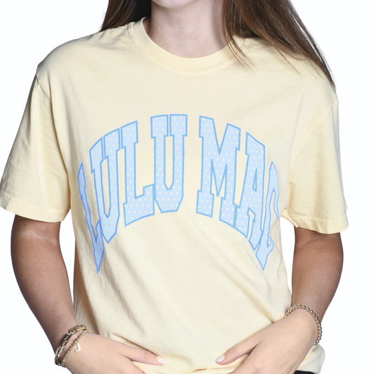 Lulu Mac T-Shirt Polka Dot Butter