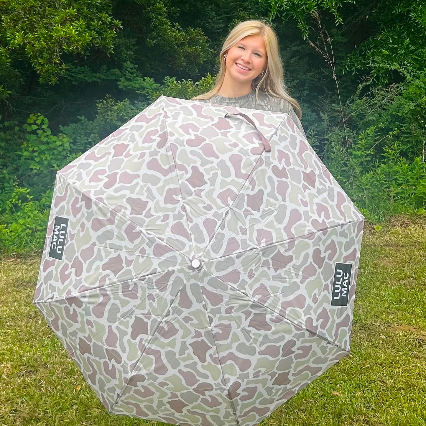 Lulu Mac Umbrella Camo