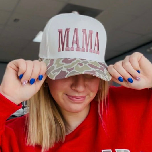 Lulu Mac Camo Hat Mama Rose