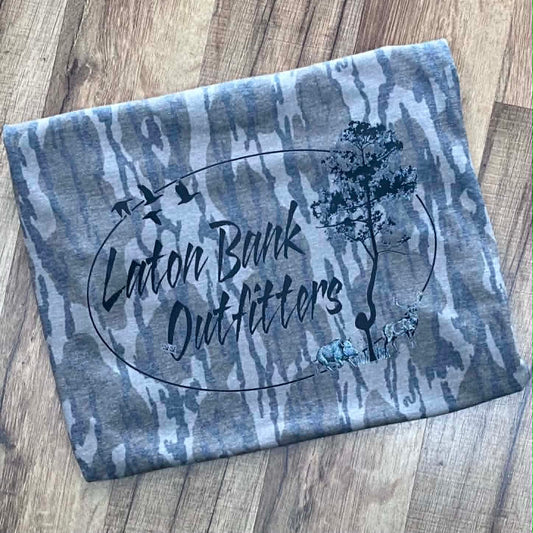 LBO Black Logo Camo Short Sleeve