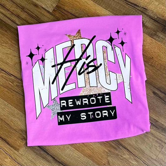 Mercy rewrote Purple Short Sleeve