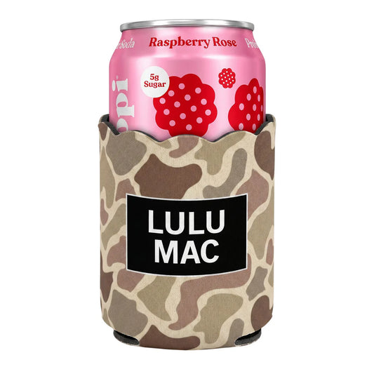 Lulu Mac Light Camo Koozie