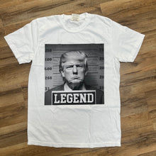 Load image into Gallery viewer, Old Row Trump Mugshot Legends Short Sleeve Shirt