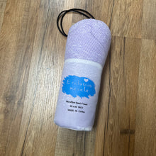 Load image into Gallery viewer, Microfiber Beach Towel with Beach Themed Name Included