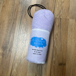 Microfiber Beach Towel with Beach Themed Name Included