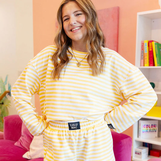 Lulu Mac Longsleeve Stripe Yellow