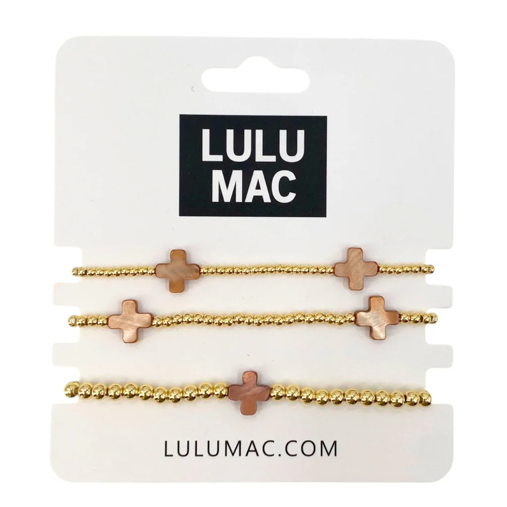 Lulu Mac Cross Stack Brown