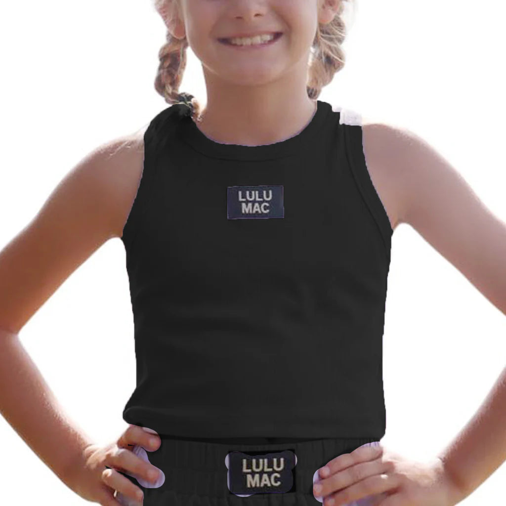 Lulu Mac Tank Youth Black