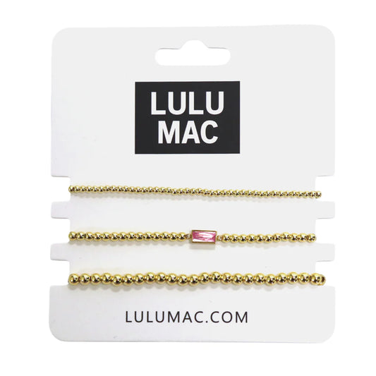 Lulu Mac Bracelet Stack October