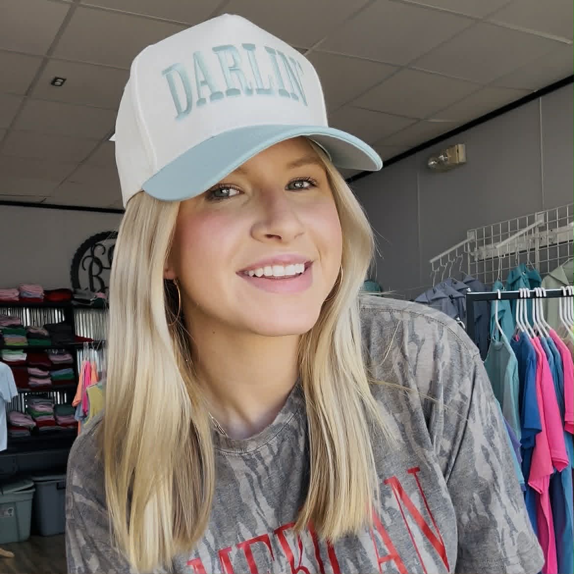 Lulu Mac Hat Darlin Light Blue