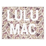 Lulu Mac Blanket Light Camo