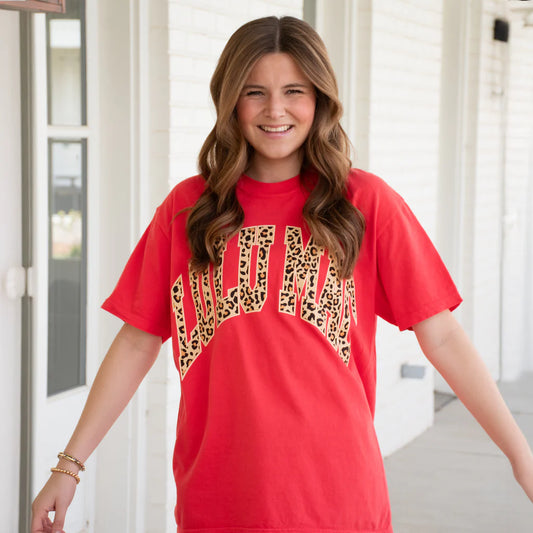 Lulu Mac T-Shirt Paprika Leopard