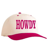 Lulu Mac Hat Howdy Hot Pink
