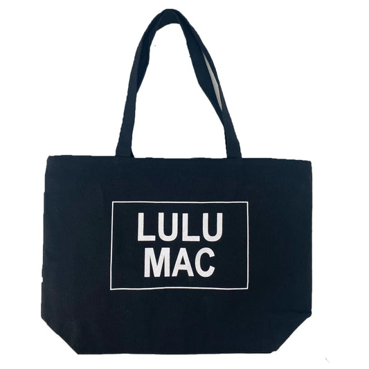 Lulu Mac Canvas Tote Black