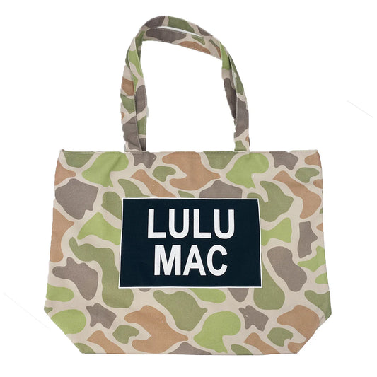 Lulu Mac Canvas Tote Bold Camo