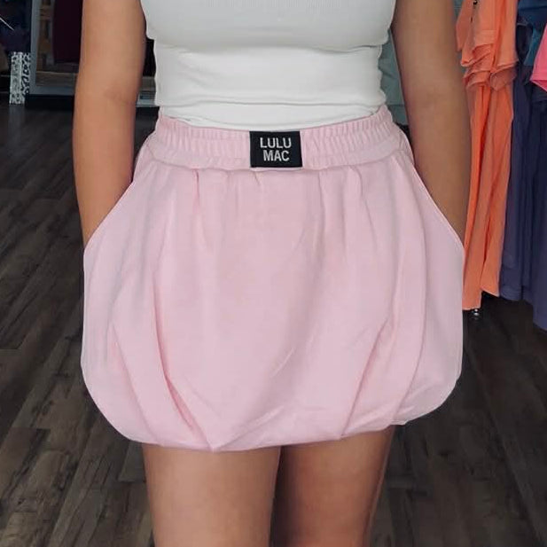 Lulu Mac Bubble Skirt Light Pink