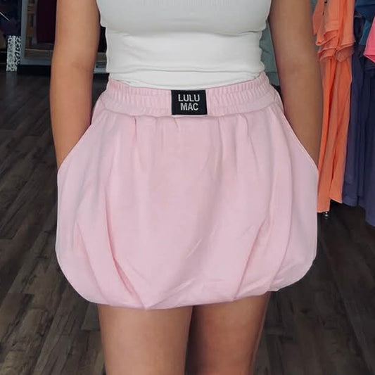 Lulu Mac Bubble Skirt Light Pink