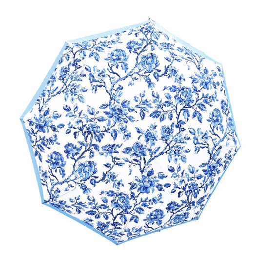 Lulu Mac Umbrella Blue Floral