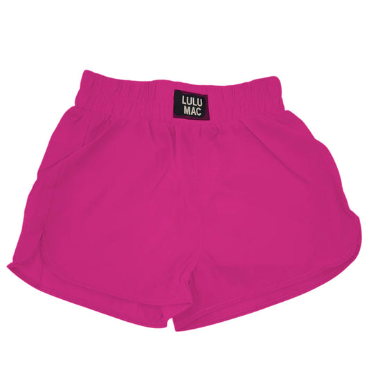 Lulu Mac Shorts Youth Hot Pink