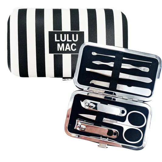 Lulu Mac Manicure Set Darby Black