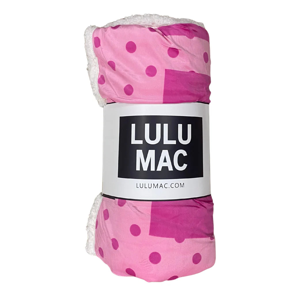 Lulu Mac Blanket Pink