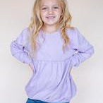 Girl's Bubble Sweatshirt with Empire Waist