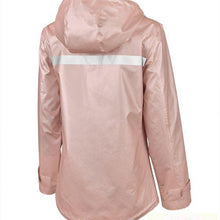 Load image into Gallery viewer, Women&#39;s Rose Gold Charles River New Englander Rain Jacket