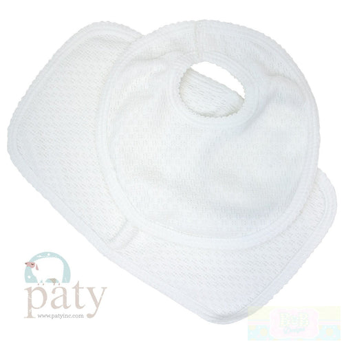 Paty, Inc. Knit Baby Bib & Burpcloth