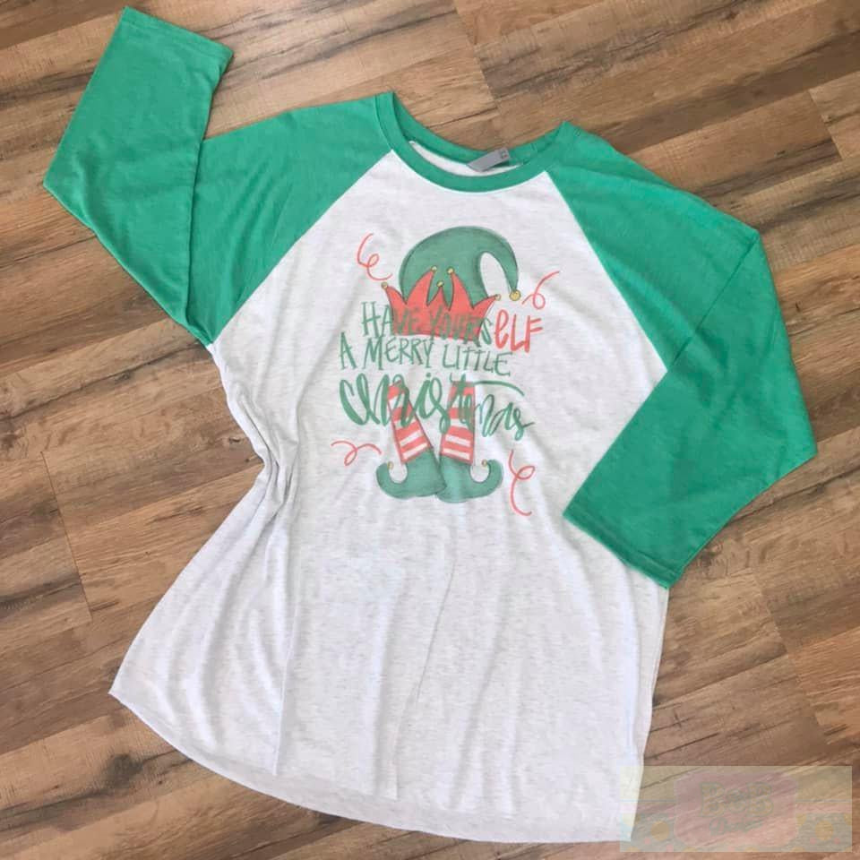 Have YoursELF a Merry Little Christmas Ringer T-Shirt