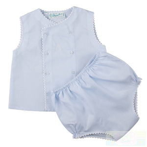 Feltman Brothers Boys Sailboat Diaper Set