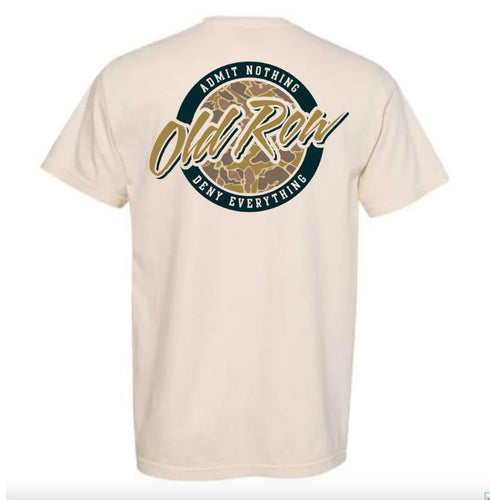 Old Row Outdoors 80s Camo Circle Pocket Tee