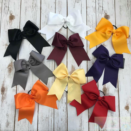 King Cheer Ponytail Hairbow
