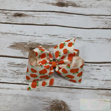 Load image into Gallery viewer, Wee Ones King Printed Seasonal Hairbow Clip