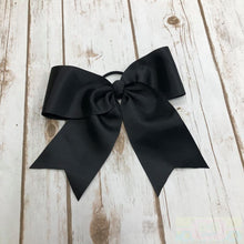 Load image into Gallery viewer, King Cheer Ponytail Hairbow