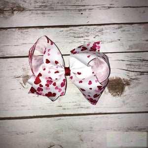 Wee Ones King Printed Seasonal Hairbow Clip