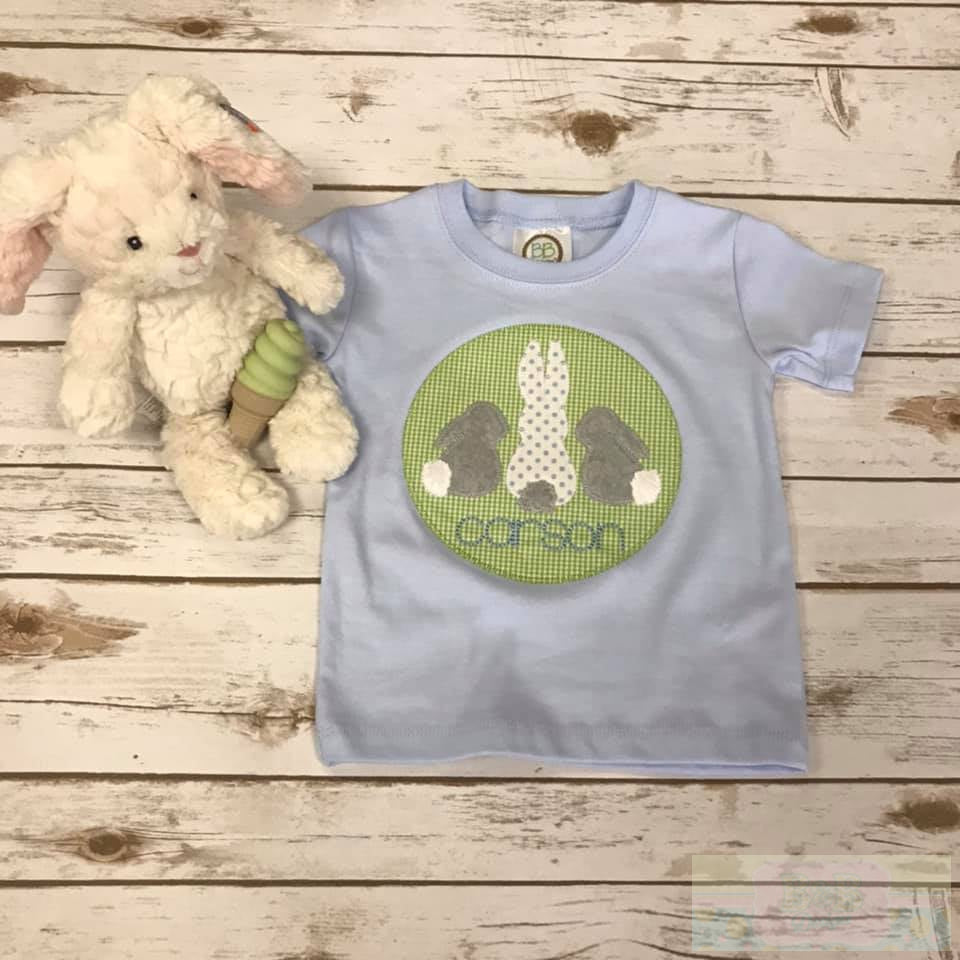 Spring Bunnies Toddler Short Sleeve Shirt