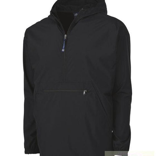 Youth Black Charles River Pack-N-Go Pullover