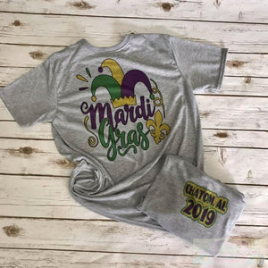 Mardi Gras Jester Tee