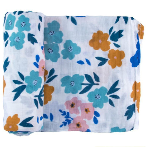 Single Swaddle Blanket - Summer Flowers