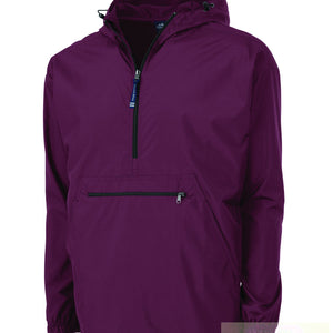 Adult Maroon Charles River Pack-N-Go Pullover